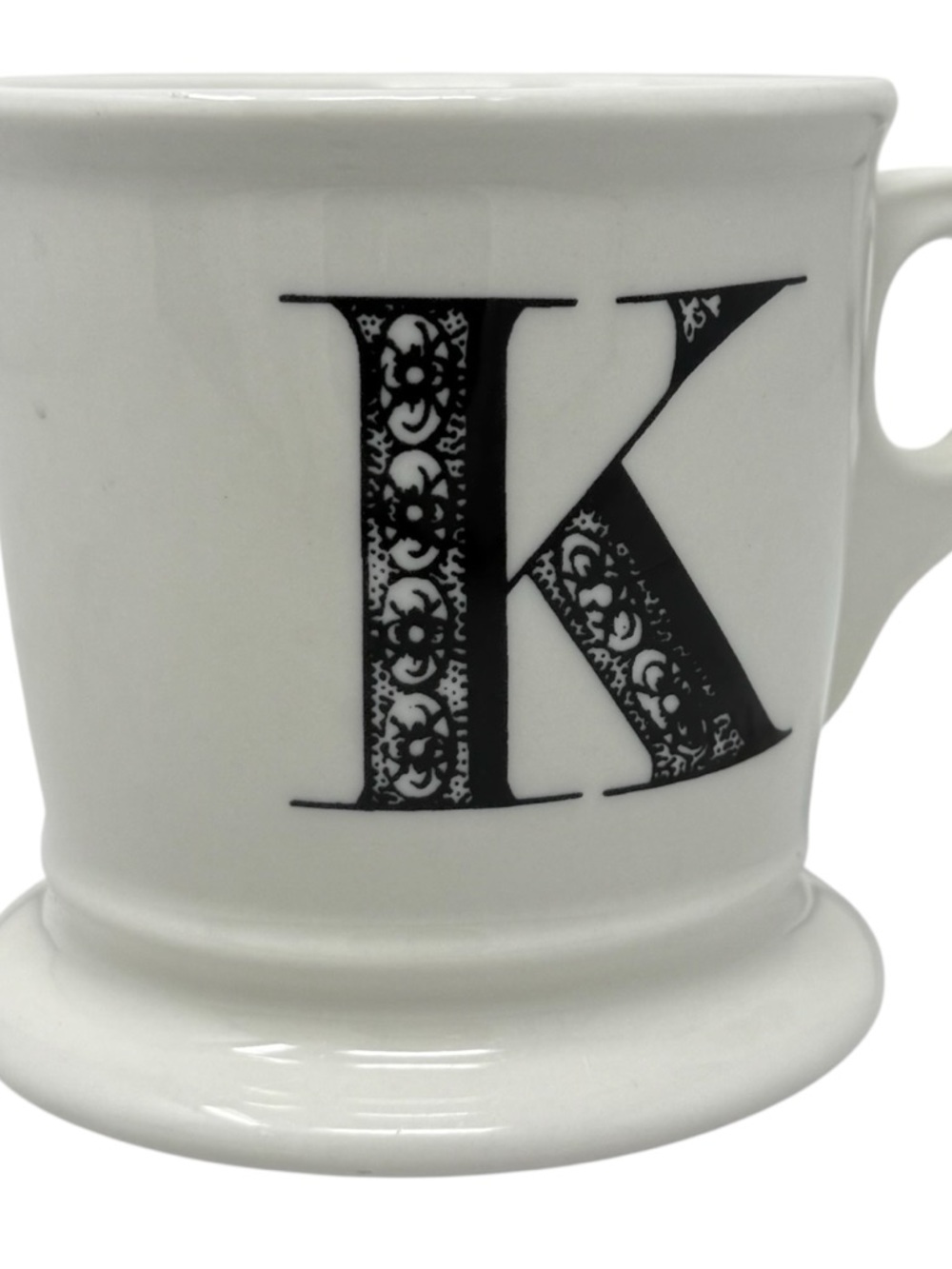 Anthropologie Monogram Mug Letter  K